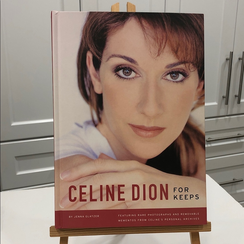 Celine Dion For Keeps By Jenna Glatzer Collector’s Edition Hardcover Book 2005